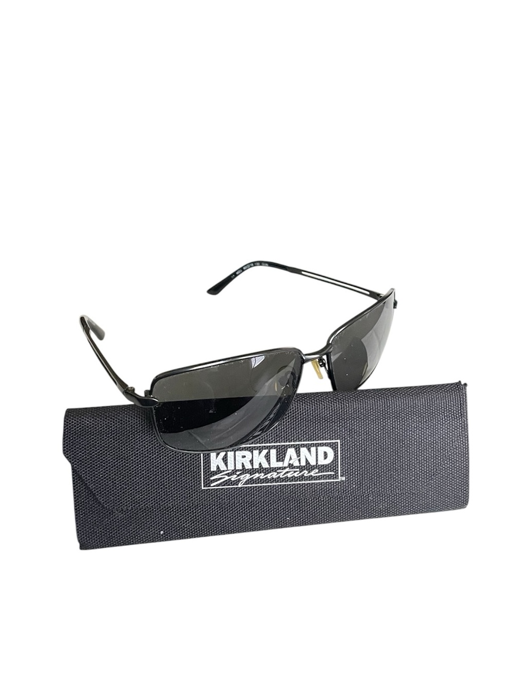 Kirkland M23 Polarized Men’s Gunmetal Made in Japan Sunglasses & Case